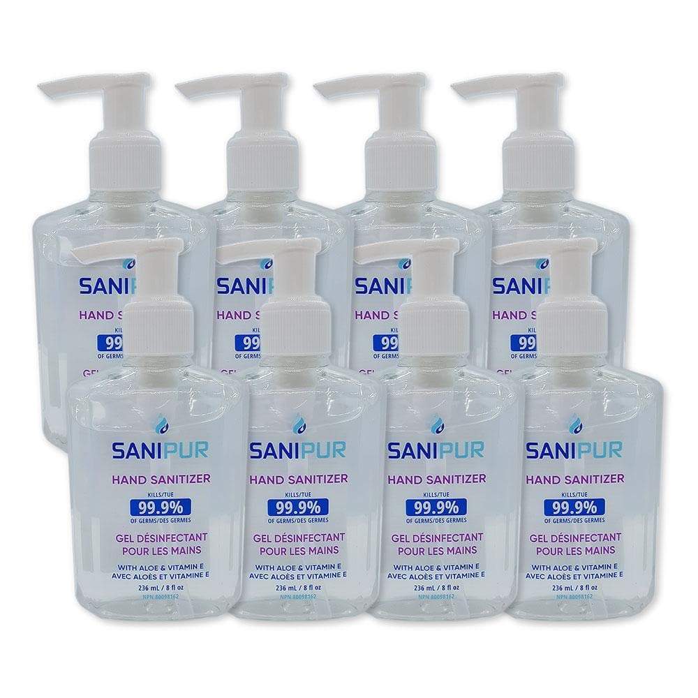Sanipur Gel Hand Sanitizer (236ml) - SafeTMed