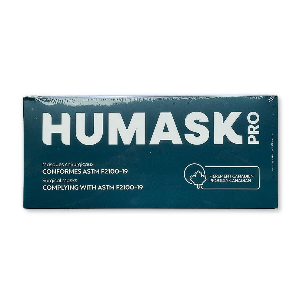 Blue Humask Pro 3000 ASTM Level 3 Medical Face Masks - SafeTMed