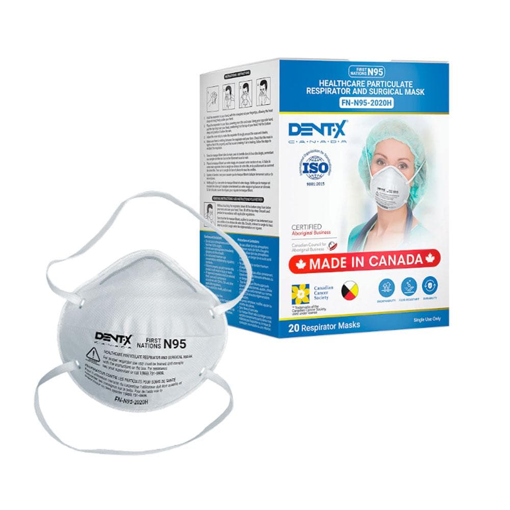 Dent-X 2020H Particulate Respirator (20 Respirators) - Safetmed
