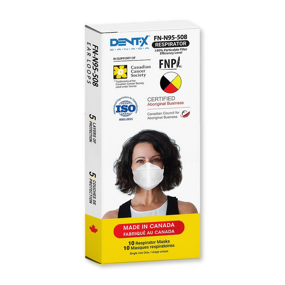 FN-N95-508 Respirator Mask (50 Masks) - SafeTMed