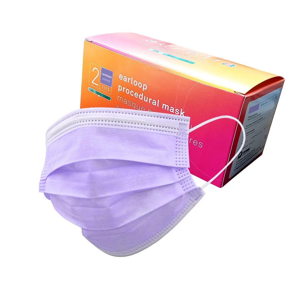 Lavender Aurelia ASTM Level 2 Medical Face Masks