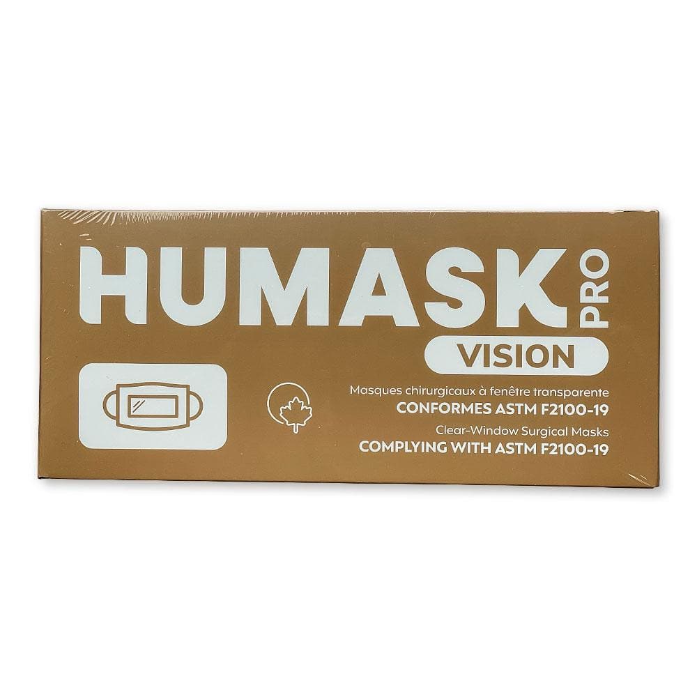 Humask White Pro Vision 3000 ASTM Level 3 Medical Face Masks