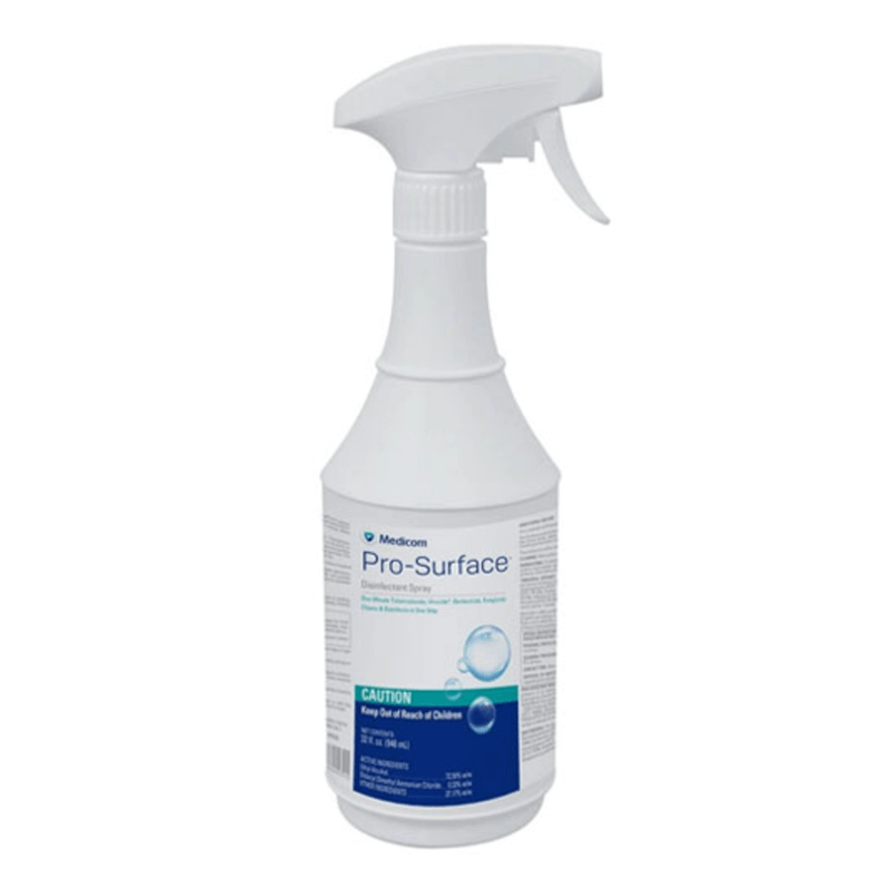 Medicom ProSurface+® Disinfectant Spray with TotalClean™ Technology (160 wipes) - SafeTMed