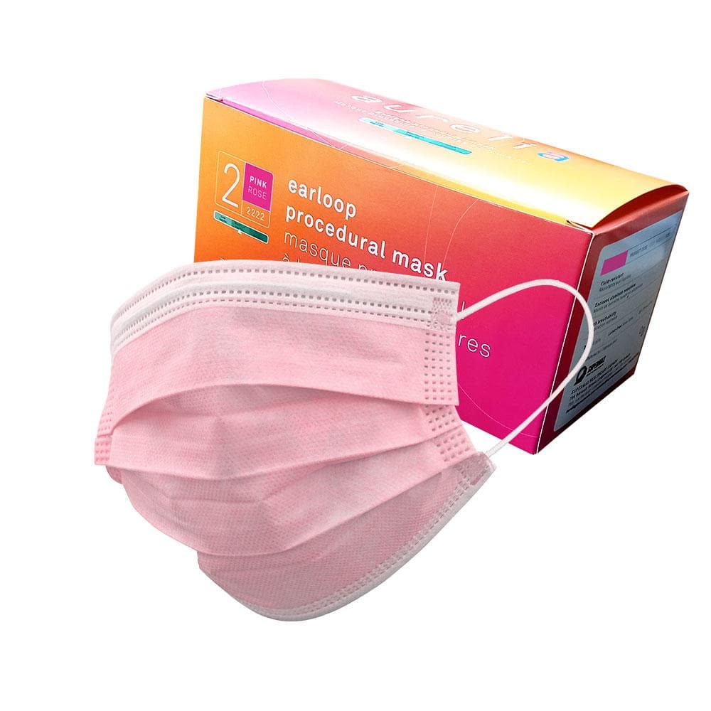 Pink Aurelia ASTM Level 2 Medical Face Masks - Safetmed