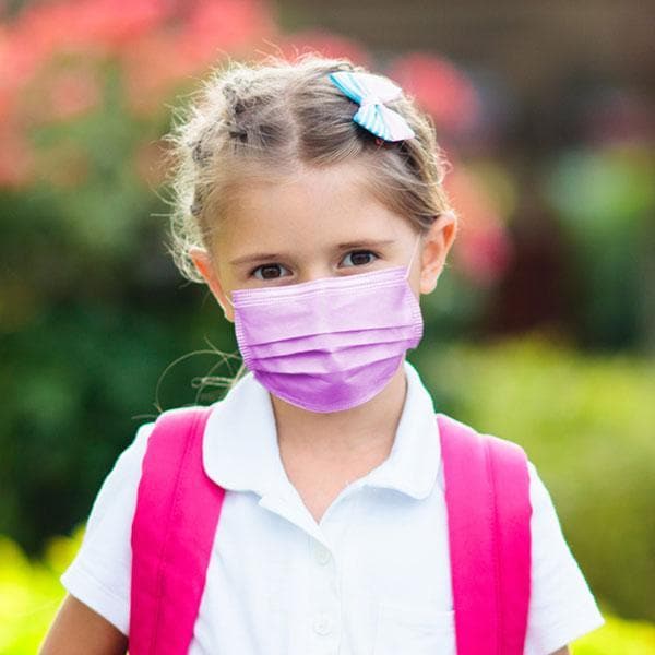 Pink Dent-X Kids ASTM Level 3 Medical Face Masks - Safetmed