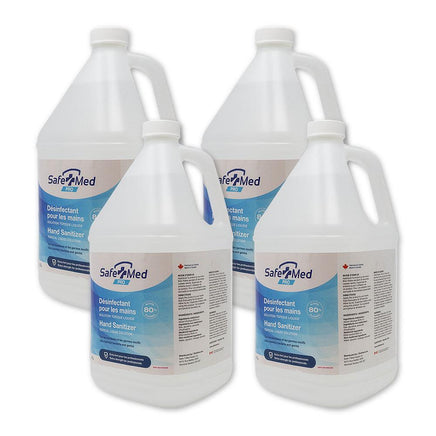 SafeTMed Extra Strength 80% Liquid Hand Sanitizer (4 litres) - SafeTMed